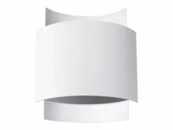 Lámparas de pared Influx industrial de acero - 1 fuentes luminosas 4000K - L.22 x A.23 cm -^Sollux Lighting Best