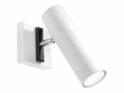 Sollux Lighting Lámparas de pared Invicta moderno de acero - 1 fuentes luminosas 3000K - L.8 x A.20 cm - Blanco New
