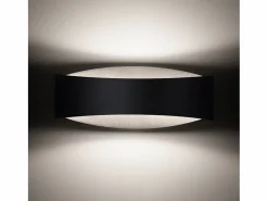 Sollux Lighting Aplique Para Pared|Lámparas de pared Litim moderno de acero - 1 fuentes luminosas 4000K - L.12 x A.12 cm -