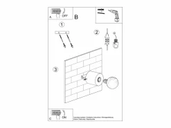 Sollux Lighting Aplique Para Pared|Lámparas de pared Nalvado escandinavo de madera - 1 fuentes luminosas 4000K - L.10 x A.10 cm - madera natural