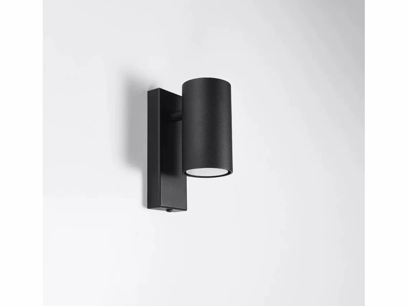 Sollux Lighting Aplique Para Pared|Lámparas de pared Nutiq moderno de acero - 1 fuentes luminosas 3000K - L.6 x A.15 cm -
