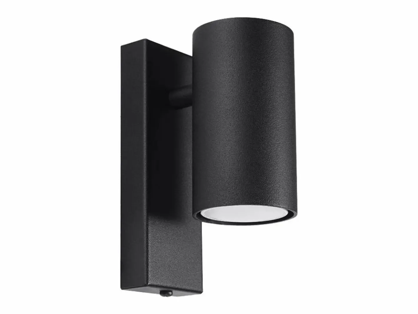 Sollux Lighting Aplique Para Pared|Lámparas de pared Nutiq moderno de acero - 1 fuentes luminosas 3000K - L.6 x A.15 cm -