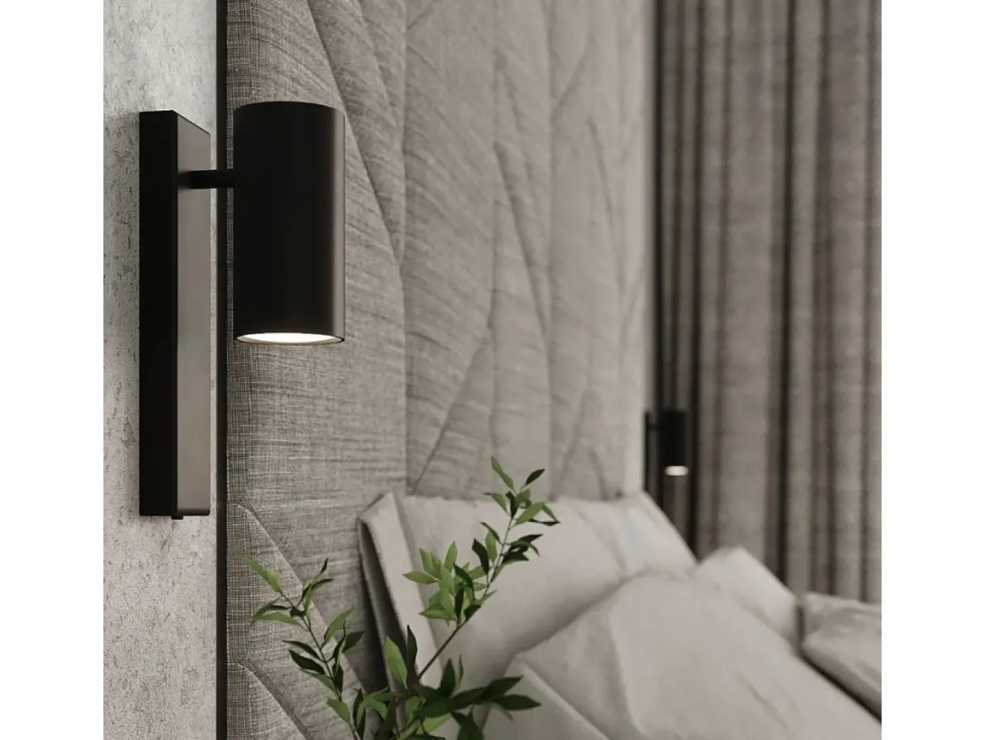 Sollux Lighting Aplique Para Pared|Lámparas de pared Nutiq moderno de acero - 1 fuentes luminosas 3000K - L.6 x A.15 cm -