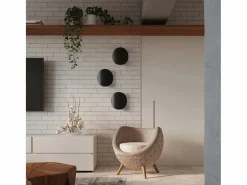 Lámparas de pared Perceptix moderno de acero - 2 fuentes luminosas 3000K - L.25 x A.29 cm -^Sollux Lighting Online