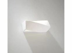 Sollux Lighting Aplique Para Pared|Lámparas de pared Sigmonix mini moderno de cerámica/vidrio - 1 fuentes luminosas 3000K - L.35 x A.12 cm -
