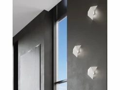 Sollux Lighting Aplique Para Pared|Lámparas de pared Solara moderno de acero - 2 fuentes luminosas 3000K - L.27 x A.25 cm -