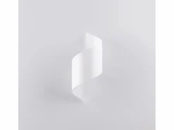 Sollux Lighting Lámparas de pared Zaltonia moderno de acero - 1 fuentes luminosas 3000K - L.15 x A.31 cm - Blanco