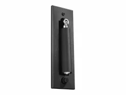Sollux Lighting Lámparas de pared Zarenex moderno de acero - 1 fuentes luminosas 4000K - L.6,5 x A.20 cm - Negro