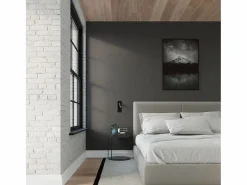 Sollux Lighting Lámparas de pared Zarenex moderno de acero - 1 fuentes luminosas 4000K - L.6,5 x A.20 cm - Negro