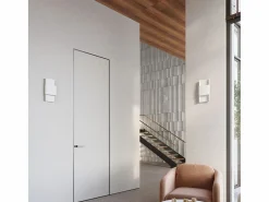 Sollux Lighting Plafón|Lámparas de pared Zelfon moderno de acero - 2 fuentes luminosas 4000K - L.20 x A.40 cm -