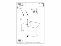 Sollux Lighting Aplique Para Pared|Lámparas de pared Zinalo moderno de vaso - 1 fuentes luminosas 3000K - L.10 x A.10 cm -