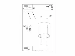 Sollux Lighting Lámparas de techo Brich moderno de aluminio - 1 fuentes luminosas 3000K - L.10 x A.10 cm - Negro Sale