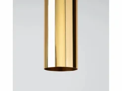 Sollux Lighting Plafón|Lámparas de techo Toris moderno de acero - 1 fuentes luminosas 4000K - L.6 x A.30 cm - brillo