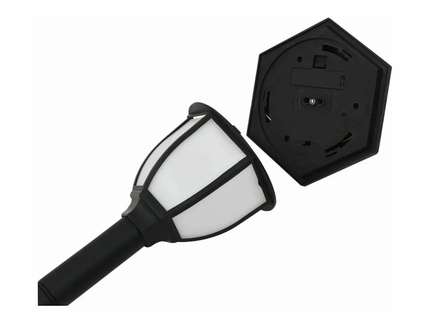 Iluminación Exterior|Lámparas solares LED exterior 3 uds ES599179