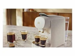 Alessi L’OR BARISTA by , Cafetera de Cápsulas Blanco New