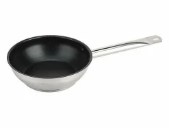 Lote de 3 sartenes Gastronomie de acero inoxidable - 20 / 24 / 28 cm^Baumalu