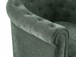 Vente-unique Sillón|Sofás Y Sillones|Lote de 2 sillones en tela color CHESTERFIELD