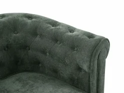 Vente-unique Sillón|Sofás Y Sillones|Lote de 2 sillones en tela color CHESTERFIELD