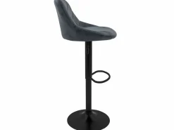 Lote de 2 taburetes de bar Taburete de bar giratorio regulable en altura Taburet^ML-DESIGN Discount