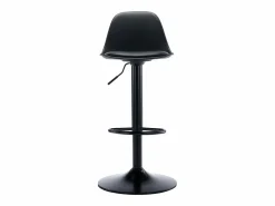 Vente-unique Muebles De Bar|Taburete Alto|Lote de 2 taburetes de bar de polipropileno y metal - - XAFY