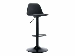 Vente-unique Muebles De Bar|Taburete Alto|Lote de 2 taburetes de bar de polipropileno y metal - - XAFY
