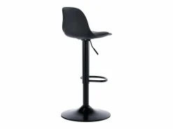 Vente-unique Muebles De Bar|Taburete Alto|Lote de 2 taburetes de bar de polipropileno y metal - - XAFY