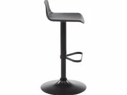 Vente-unique Muebles De Bar|Taburete Alto|Lote de 2 taburetes de bar de polipropileno CALAS
