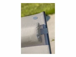Dcb Garden Tumbona|Lote de 2 tumbonas de aluminio y lona plastificada