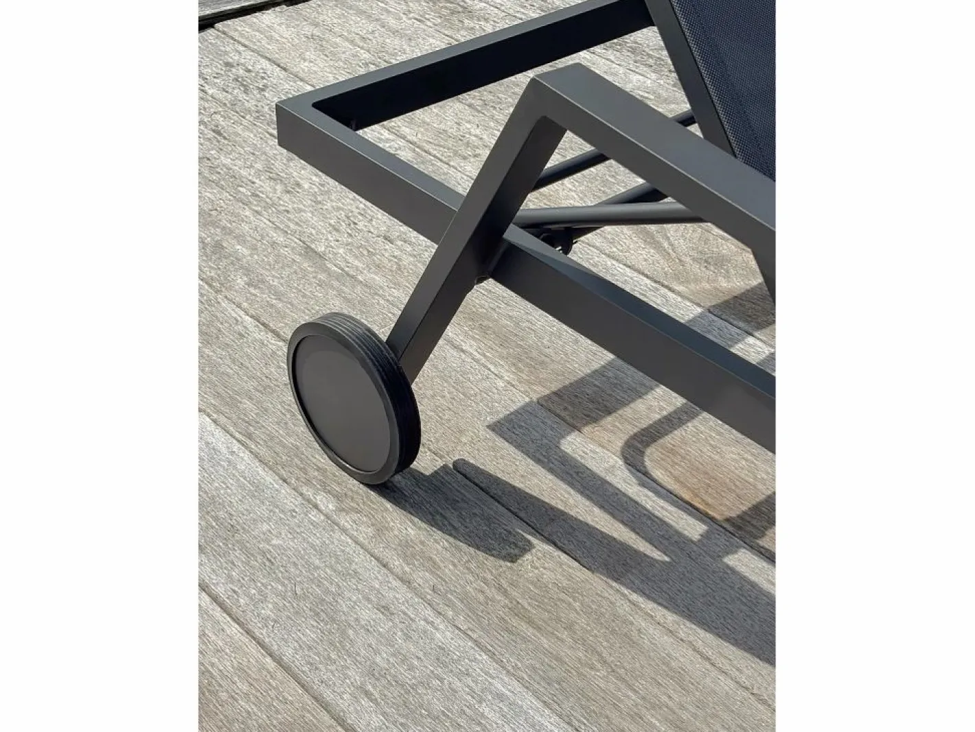 Lote de 2 tumbonas de aluminio y lona plastificada^Paris Garden Outlet