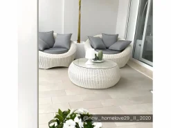 Lotee 2 sillones de jardín resina trenzada - WHITEHEAVEN^MYLIA Hot