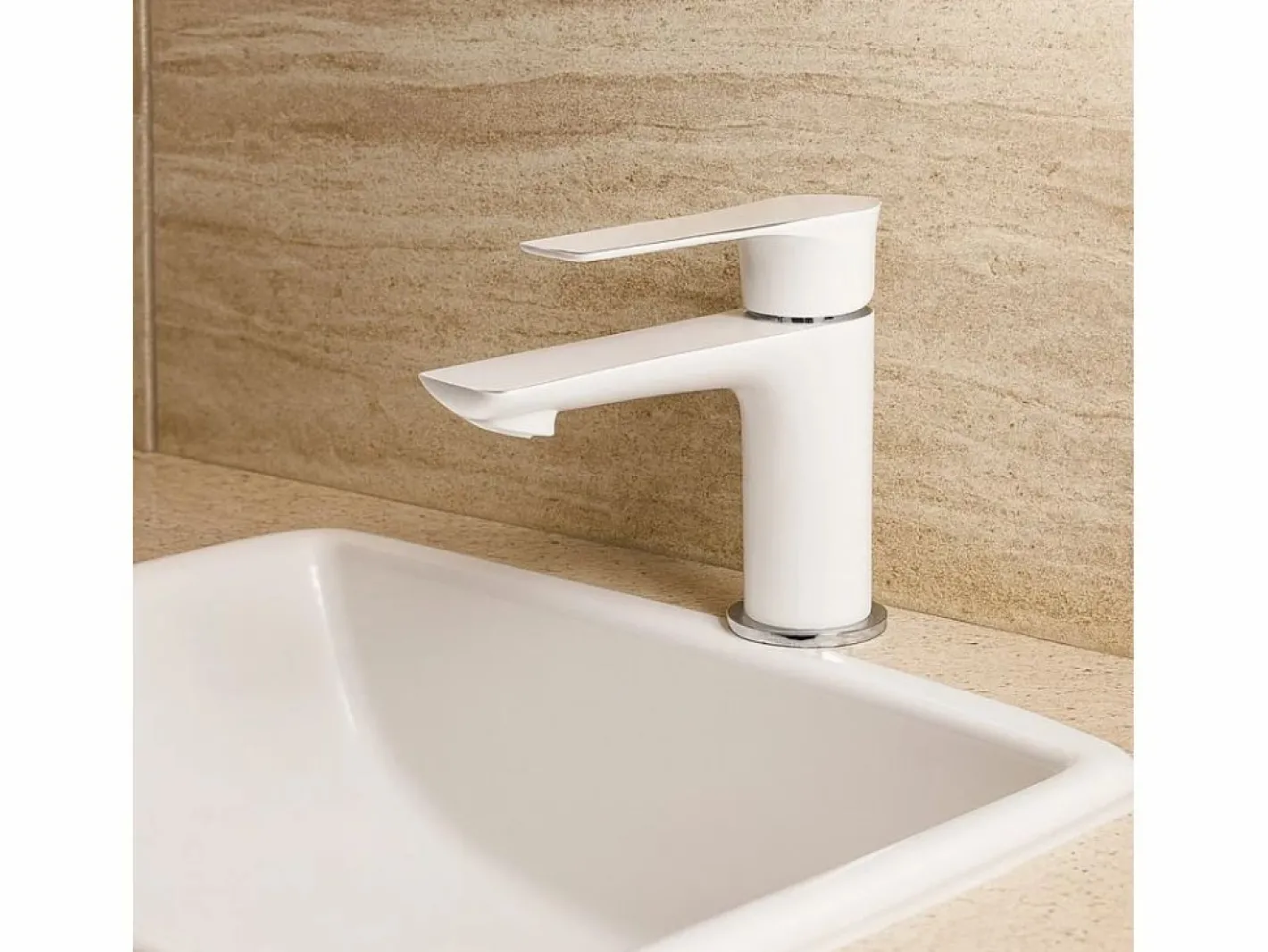 Essebagno Grifo|Lover grifo mezclador cromado para lavabo