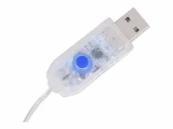 vidaxl Luces estrella y luna 138 LEDs blanco frío con control remoto