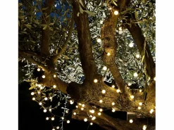 Lumisky Luces solares de cadena 60LED BILLY Blanco Discount