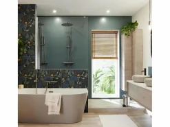 Essebagno Columna De Ducha|Luisa Columna de ducha mecánica gris metalizado