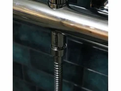 Essebagno Luisa Columna de ducha mecánica cromada Plateado Best