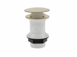 Essebagno Luisa mezclador de lavabo alto oro cepillado Dorado Clearance