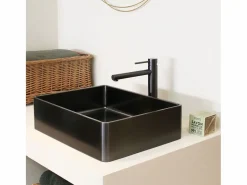 Luisa mezclador de lavabo alto gris metalizado^Essebagno Clearance