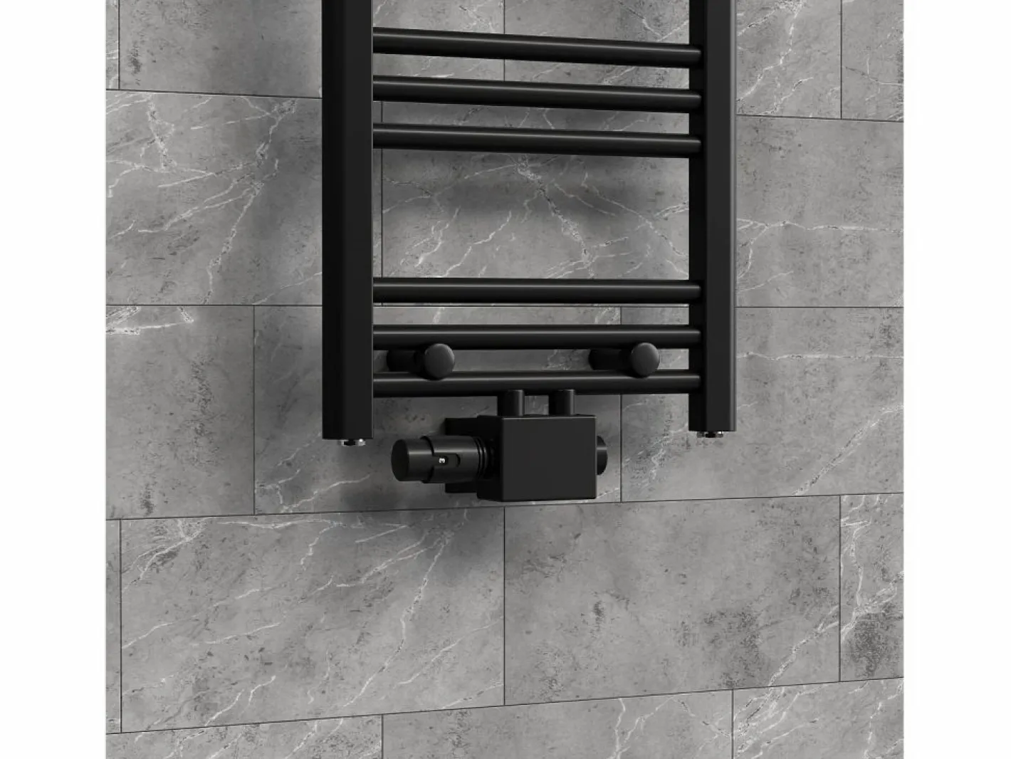 Juego griferia multiblock universal cabezal termostático para radiador baño conexión central, bloques grifos y válvula para calefactor^LuxeBath Sale