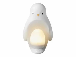 Luz nocturna portátil 2 en 1 Grobrite Pingüino de THE GRO COMPANY – Luz suave y portátil para niños Blanco Discount
