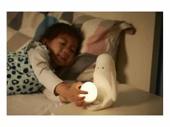 Luz nocturna portátil 2 en 1 Grobrite Pingüino de THE GRO COMPANY – Luz suave y portátil para niños Blanco Discount