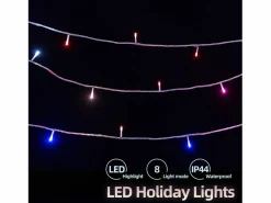 100M 600 LED Guirlande lumineuse Carnaval Mariage Extérieur Intérieur Jardin Éclairage, Multicolore Blanco Hot