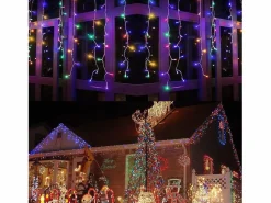 100M 600 LED Guirlande lumineuse Carnaval Mariage Extérieur Intérieur Jardin Éclairage, Multicolore Blanco Hot