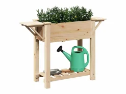Jardinera|Maceta para Jardín | Jardinera | Macetero con estante 111 x 37 x 76.5 cm