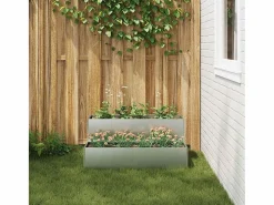 Maceta para Jardín | Jardinera | Macetero 100 x 60 x 45 cm Acero galvanizado^ Discount