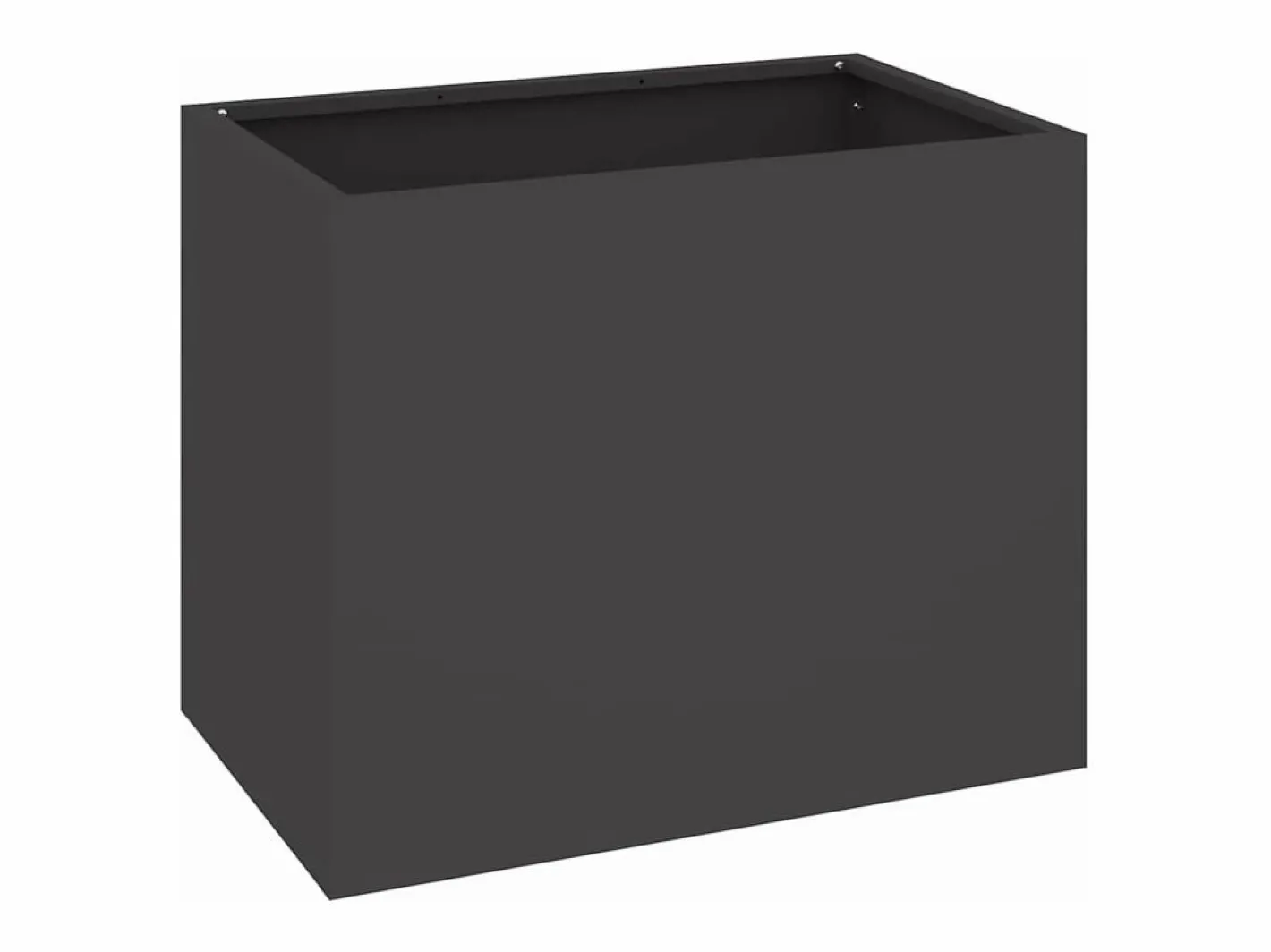 Macetero|Maceta para Jardín | Jardinera | Macetero 50 x 32 x 40 cm Acero laminado en frío