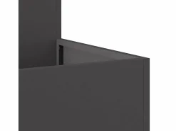 Maceta para Jardín | Jardinera | Macetero 80 x 80 x 48 cm Acero Negro New