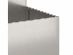 Maceta para Jardín | Jardinera | Macetero 80 x 80 x 60 cm Acero inoxidable^ Discount