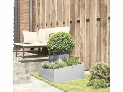 Macetero|Maceta para Jardín | Jardinera | Macetero 60 x 60 x 50 cm Acero galvanizado