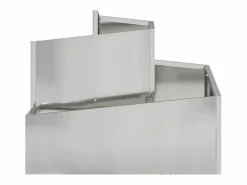 Macetero|Maceta para Jardín | Jardinera | Macetero 60 x 60 x 50 cm Acero galvanizado