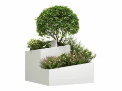 Maceta para Jardín | Jardinera | Macetero 60 x 60 x 50 cm Acero^ New
